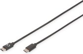 Digitus 1m USB 3.1 C - C USB-kabel USB 3.2 Gen 2 (3.1 Gen 2) USB C Zwart
