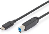 Digitus Câble de raccordement USB de Type-C™, Gén. 2 Type-C™ vers B