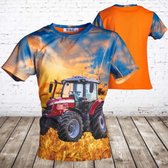 Trekker t-shirt h57 -s&C-86/92-t-shirts jongens