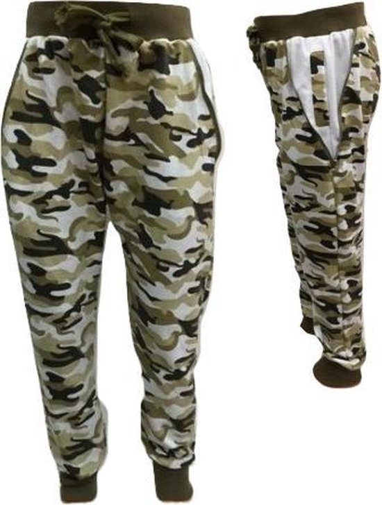 Jongens camouflage broek groen -s&C-98/104-Joggingbroek jongens | bol.com