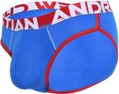 Andrew Christian CoolFlex Modal Brief w/ Show-It Blauw - MAAT XS - Heren Ondergoed - Slip voor Man - Mannen Slip