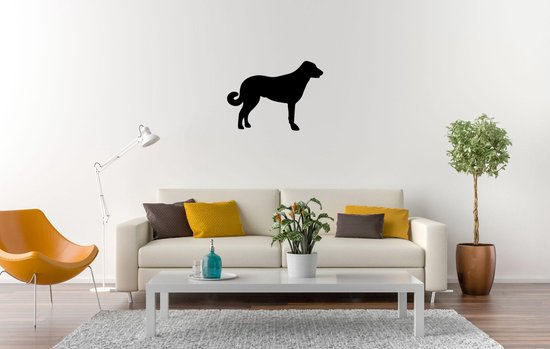 Berger d'Anatolie - Silhouette chien - XS - 19x26cm - Zwart - décoration murale