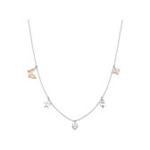 Favs Dames ketting 925 sterling zilver, 925 sterling zilver Zirkonia One Size 87945651