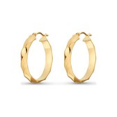 Favs Dames Hoops 14 karaat goud One Size 86877601