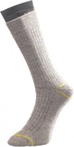 (2 paar) Stapp - 4405 Yellow Premium Noorse Sokken - Wollen Sokken - Winter - Grijs - Maat 43/46
