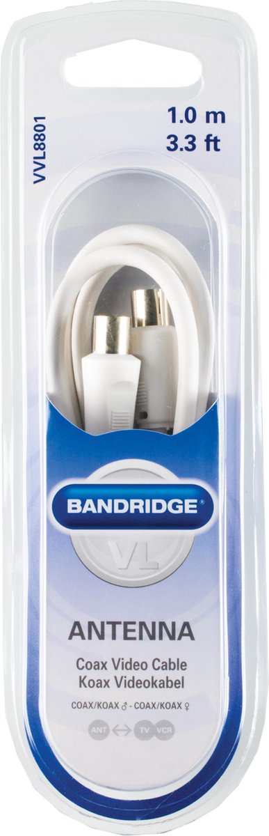 Bandridge VVL8801 coax-kabel