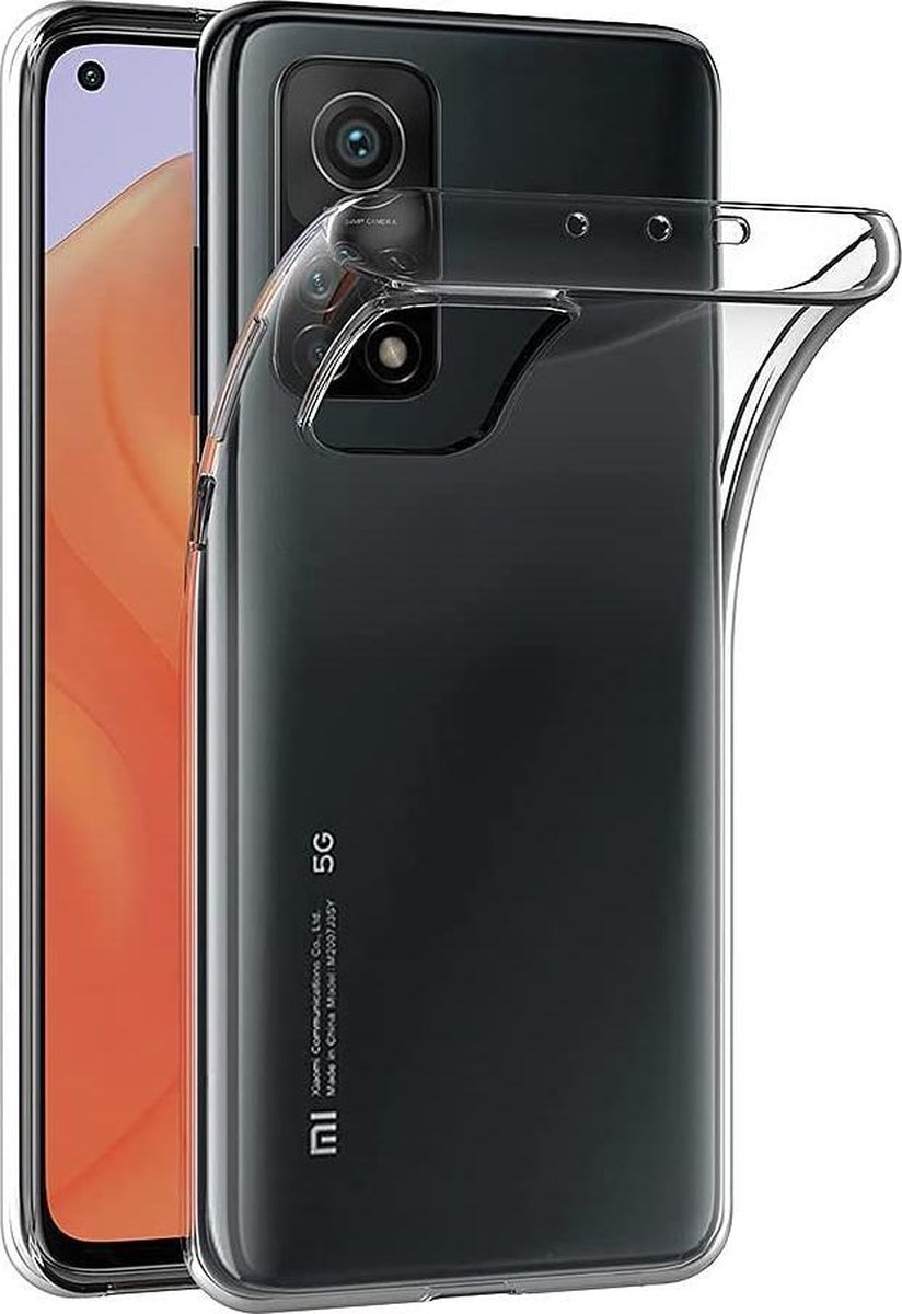 Silicone hoesje Geschikt voor: Xiaomi MI 10T - transparant