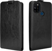 Wiko View 5 Plus Hoesje - Mobigear - Serie - Kunstlederen Flipcase - Zwart - Hoesje Geschikt Voor Wiko View 5 Plus