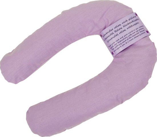 Biologisch lavendel nekkussen voor ontspanning