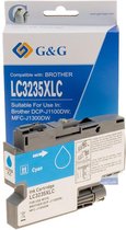 G&G Brother 3235XL Inktcartridge Cyaan - Huismerk Hoge capaciteit