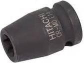 Hikoki Hitachi Impact socket SW 15 mm x 1/2 "carré x longueur 38 mm