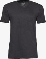 Unsigned heren T-shirt katoen - Zwart - Maat XL