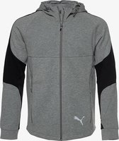 Puma Evostrip heren sweatvest - Grijs - Maat L