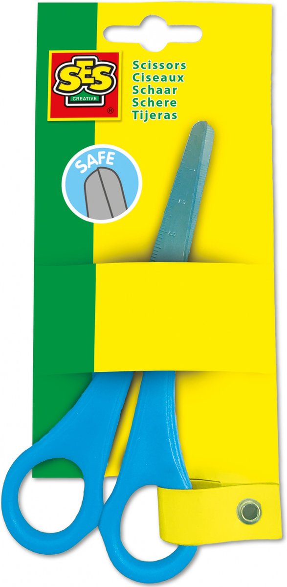 SES - Rechtshandige schaar - zonder scherpe punt