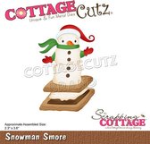 CottageCutz Snowman Smore (CC-834)