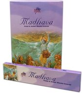 Sri Madhava Violet & Amber Masala Incense