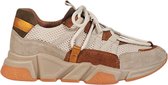 DWRS Sneaker Los Angeles Beige/Cognac - Maat 41