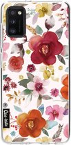 Casetastic Samsung Galaxy A41 (2020) Hoesje - Softcover Hoesje met Design - Flowers Multi Print