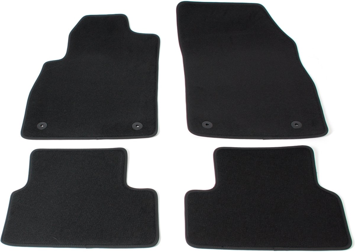 Automatten voor Opel Astra J (2009-2015) - 4-delig - Velours