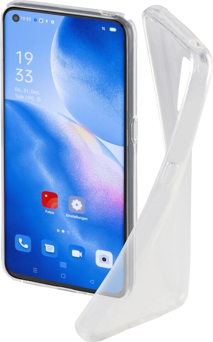 Hama Cover Crystal Clear Voor Oppo Find X3 Neo 5G Transparant