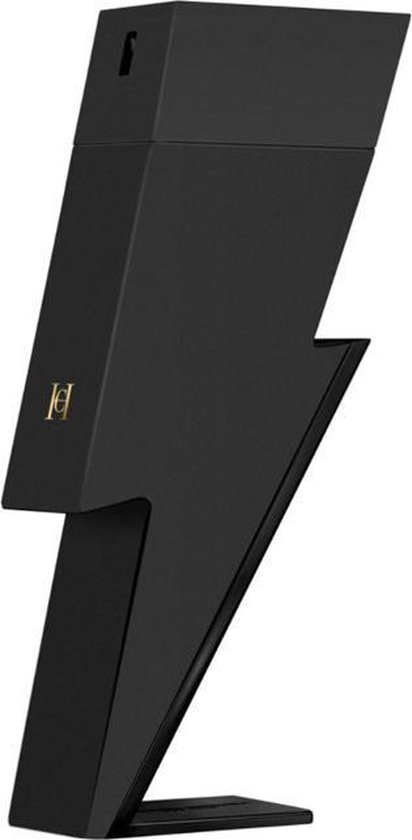 Zwarte bliksemflacon van Bad Boy Le Parfum van Carolina Herrera.
