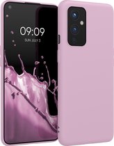 kwmobile telefoonhoesje voor OnePlus 9 (EU/NA Version) - Hoesje voor smartphone - Back cover in mat oudroze