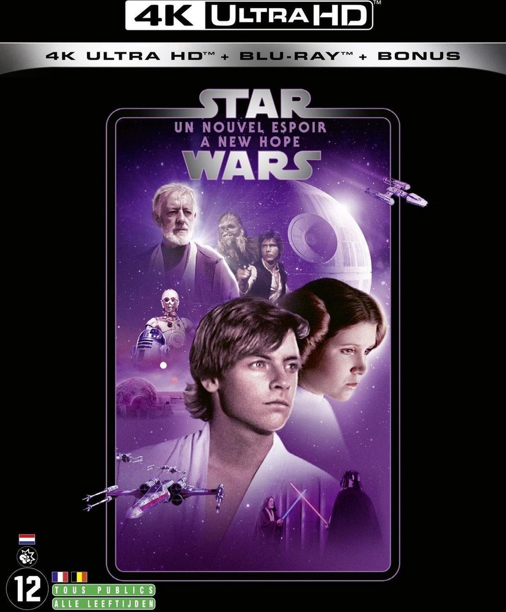 Star Wars Episode 4 - A New Hope (4K Ultra HD Blu-ray) (Import geen NL ondertiteling)