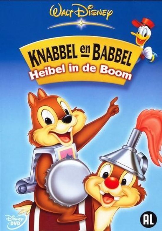 Cover van de film 'Knabbel & Babbel - Heibel In De Boom'