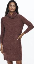 Only ONLJANA LS COWLNCK DRESS WOOL - Roasted Dark Brown