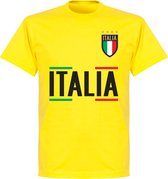 Italië Team T-Shirt - Geel - XL