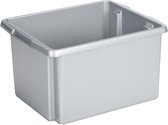 Sunware Nesta Storage Box - 32L - Plastique - Argent