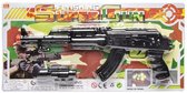 speelgoedgeweer Super Gun junior 32 cm zwart
