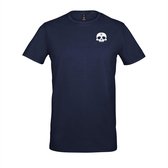 Bracket Skull Logo tee Blauw - XXL