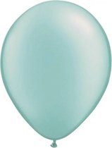 ballon 30 cm latex turquoise 100 stuks