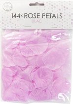 rozenblaadjes 4 x 4 cm polyester lila 144 stuks