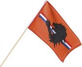 zwaaivlag Nederland 30 x 45 cm leeuw