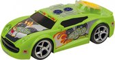 raceauto BeatSpeed licht en geluid 24 cm groen