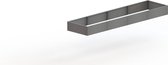 MySteel Verzinkt staal plantenbak Texas xxl 4800x1200 Inclusief Bodemplaat  - Hoogte: 300mm
