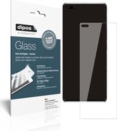 dipos I 2x Pantserfolie helder compatibel met Huawei Nova 8 Pro Beschermfolie 9H screen-protector (expres kleiner dan het glas omdat het gebogen is)