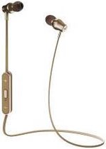 Celly Bluetooth Stereo headset - aluminium goud