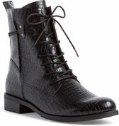 Marco Tozzi Veterboots zwart - Maat 42