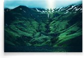 Walljar - Green Forest - Muurdecoratie - Poster