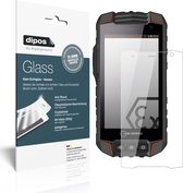 dipos I 2x Pantserfolie helder compatibel met i.safe MOBILE IS520.1 Beschermfolie 9H screen-protector