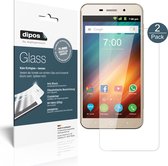 dipos I 2x Pantserfolie helder compatibel met ZTE Blade A602 Beschermfolie 9H screen-protector