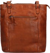 Bear Design Medium Schoudertas Dames - Leer - Sandy - Cognac