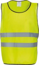 Sporthesje met reflecterende strepen Geel XXL/3XL
