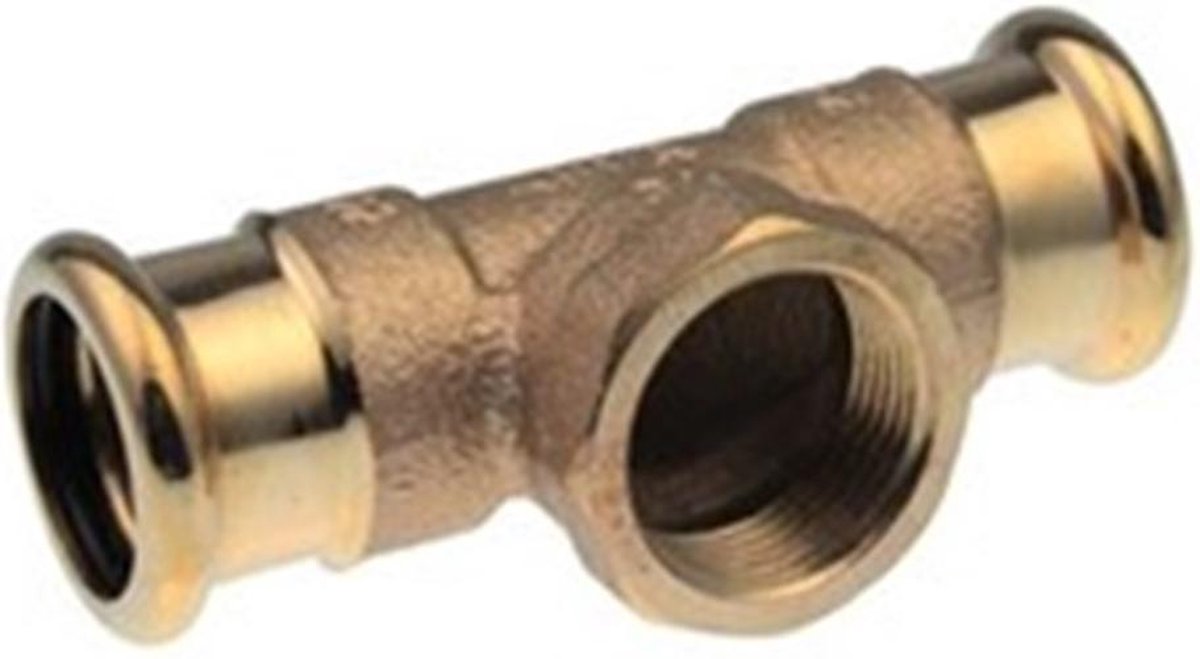 VSH XPress Koper T-stuk draad i/i/i 15xRp1/2"x15 Type 6130G, 4802160