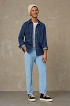 Kings Of Indigo - Thanos  - Overhemd - Donker Blauw - L