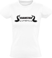Zaanstad Dames t-shirt | zaandam | Wit