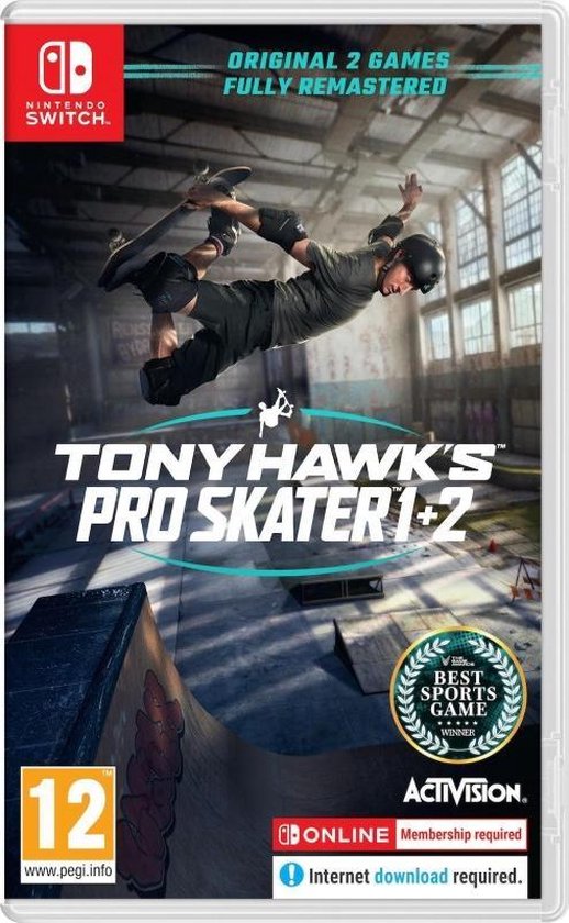 Tony Hawk’s Pro Skater 1+2 – SWITCH